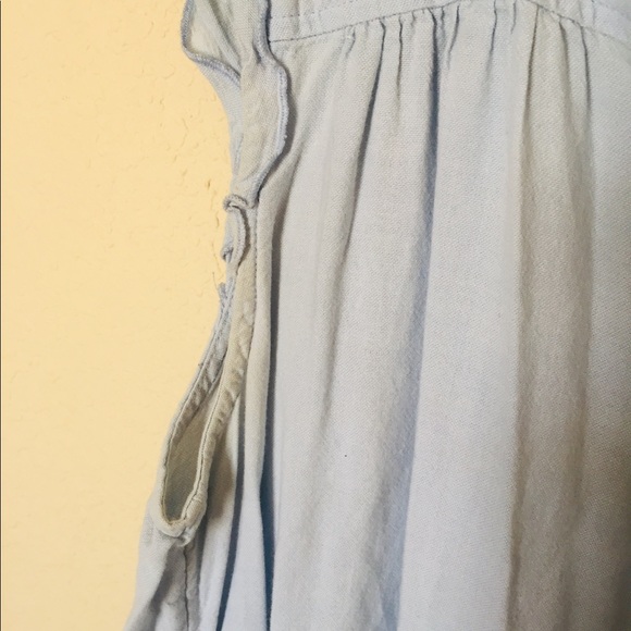 5/$20 Blue Khaki Dress - Picture 5 of 6